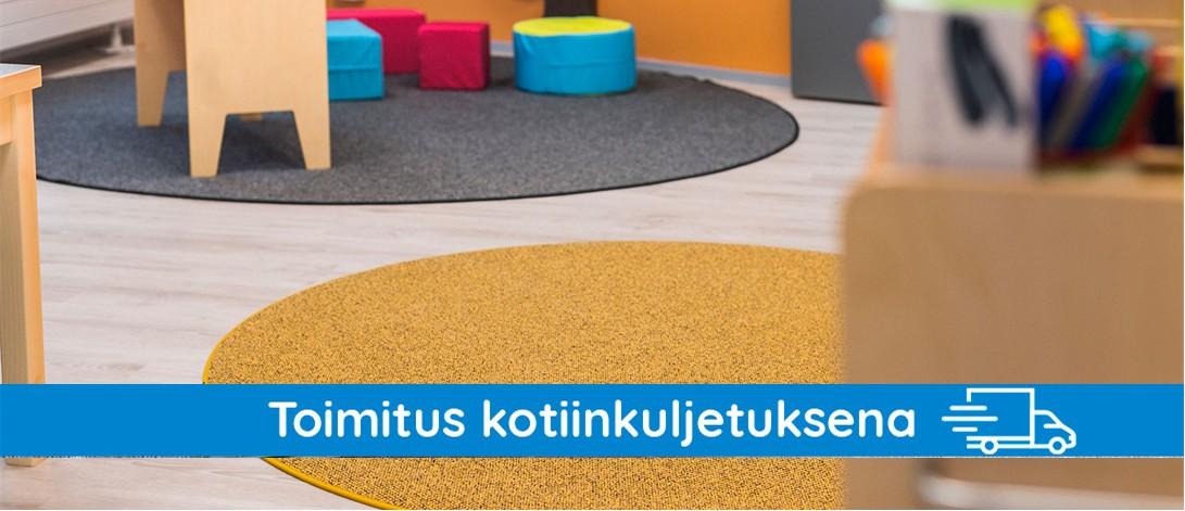 Kotiinkuljetus yli 100€ tilauksille verkkokaupasta